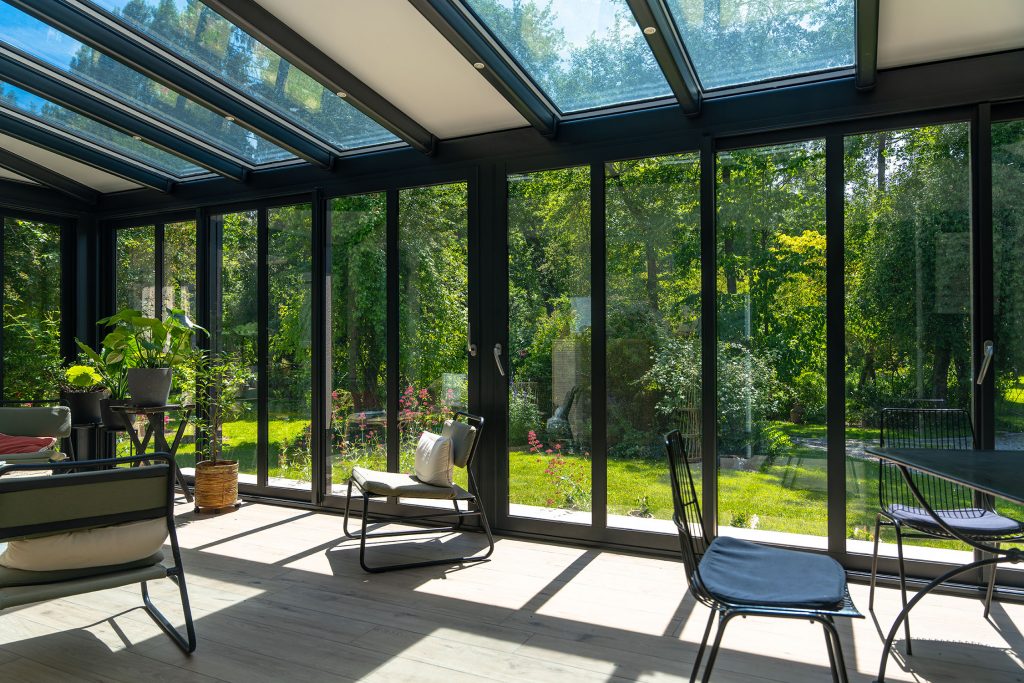 veranda sur mesure fabriquée en indre et loire par fillon menuiserie
